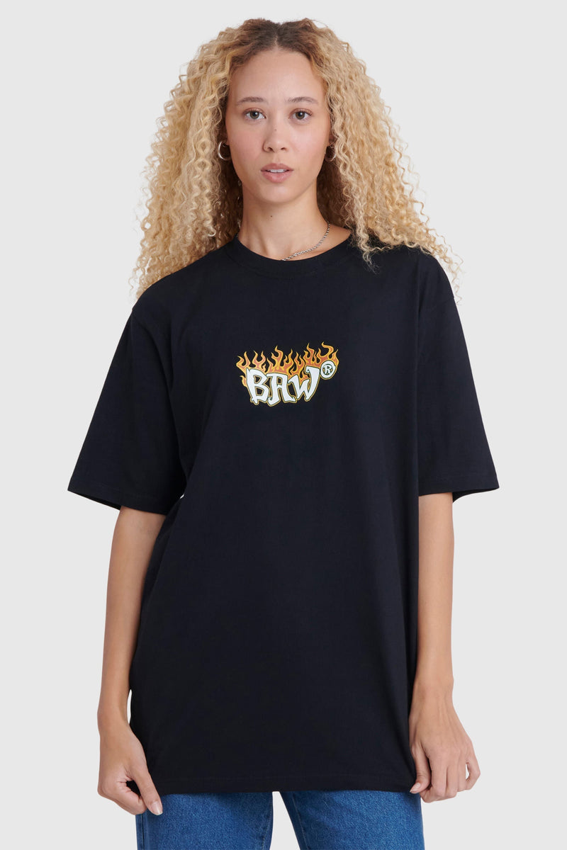 CAMISETA BAW FLAMES