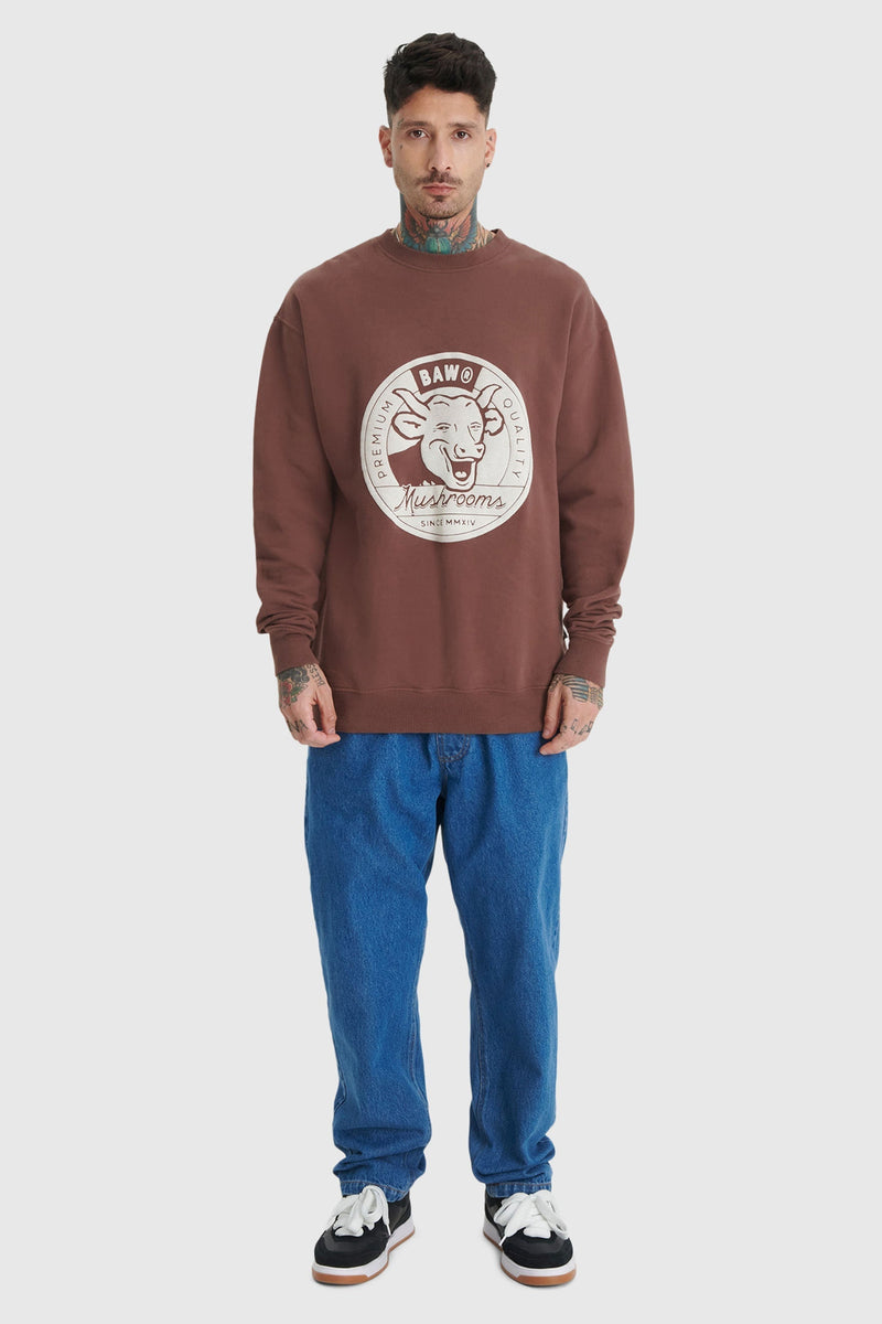 SWEATSHIRT SELO MUSHROOM COW