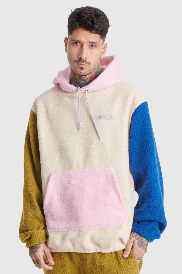 MOLETOM HOODIE COLORBLOCK BR