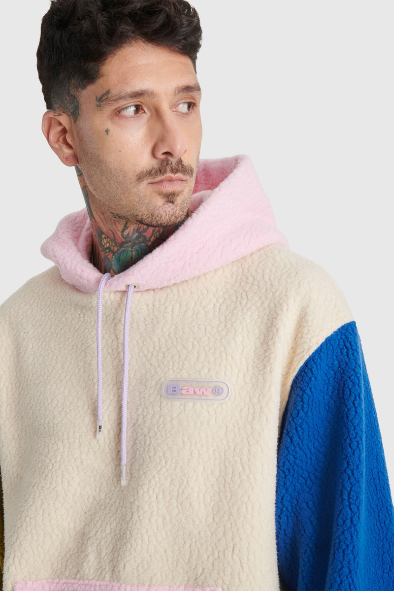 MOLETOM HOODIE COLORBLOCK BR