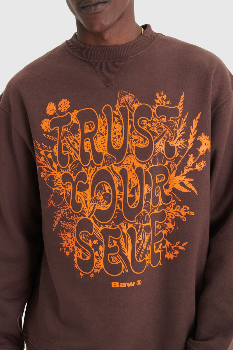 SWEATSHIRT TRUST YOURSELF