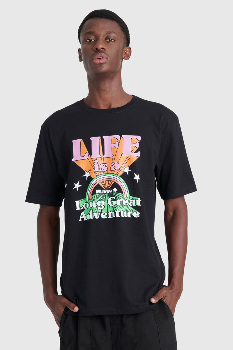 Camiseta Baw Life Is