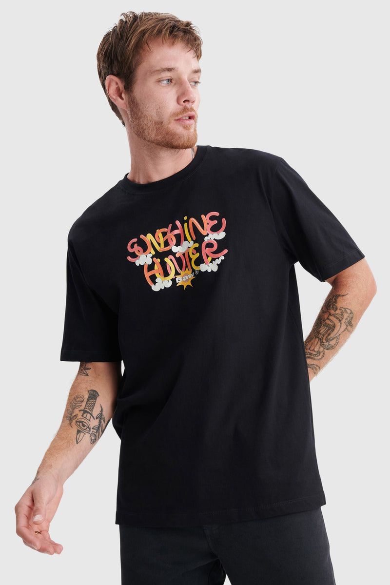 Camiseta Regular Baw Sunshine Hunter