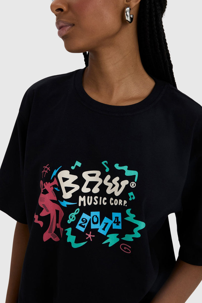 Camiseta Regular Baw Music Corp