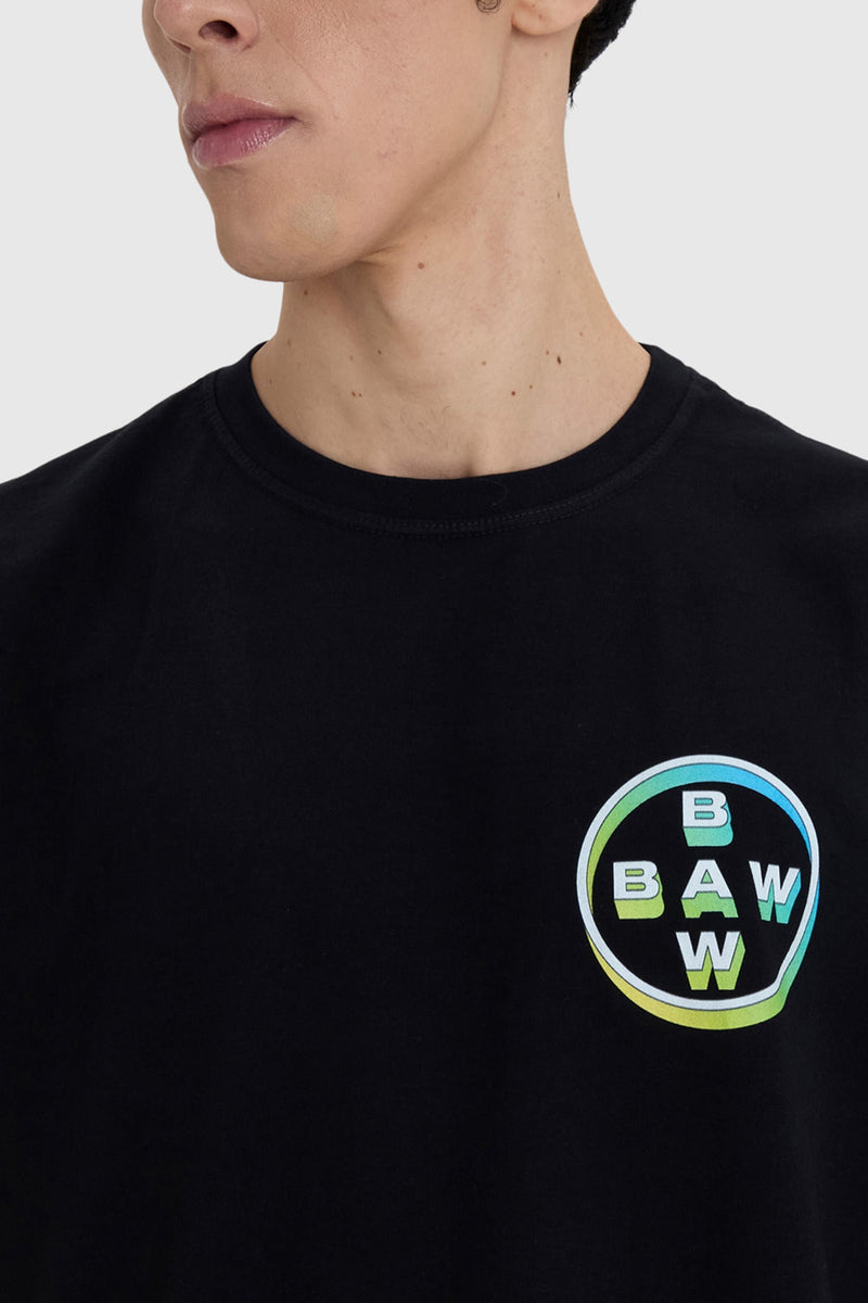 Camiseta Regular Baw Circle Rainbow